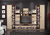Гостиная Багира стекло каштан
