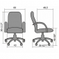 CP-6 Pl кресло офисное - 2 цвета