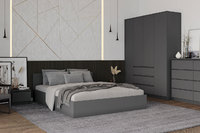 Кровать Мори 160 графит